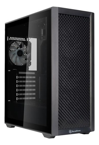 Gabinete Silverstone Fara 515xr 4x Coolers Leds Color Negro
