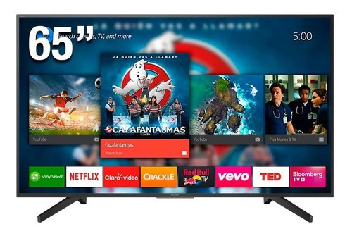 Imagen 1 de 5 de Tv 65 Sony Smart Hdr 4k Kd-65x735f Netflix Wifi