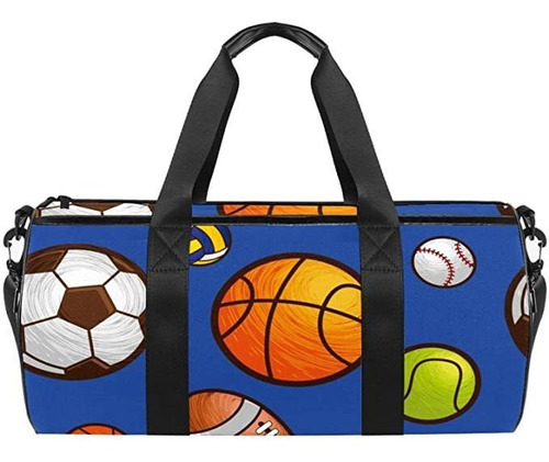 Basketball Soccer Football Duffel Bag For Women Men Sports .