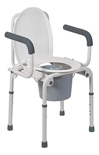 Dmi Deluxe  Silla Con Orinal, Gotas Brazo Silla Sanitaria Pa