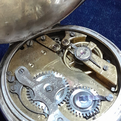 Reloj De Bolsillo De Plata Rosskopf Para Restaurar Plata (Usado)