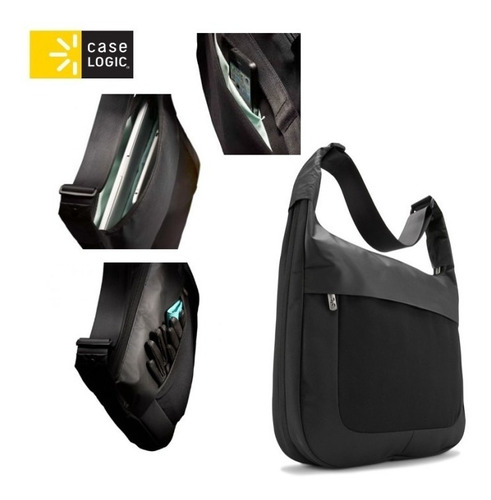 Morral Case Logic 15 Pulgadas - Mac / Notebook Color Negro