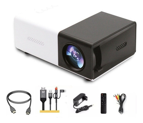 Lcd De 800 Lúmenes Yg-300 Hd Projector For Home Cine