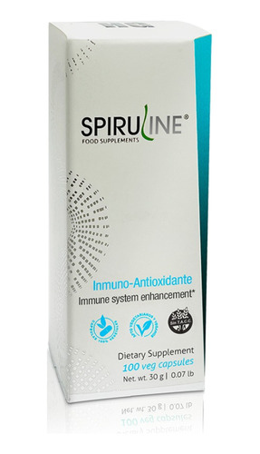 Inmuno-antioxidate Spiruline Sistema Inmune 100cap