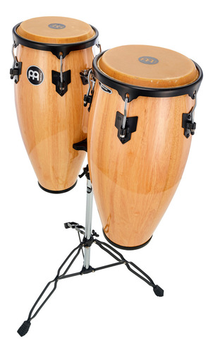 Congas Meinl Headliner Hc-888nat 10-11 Con Atril Natural