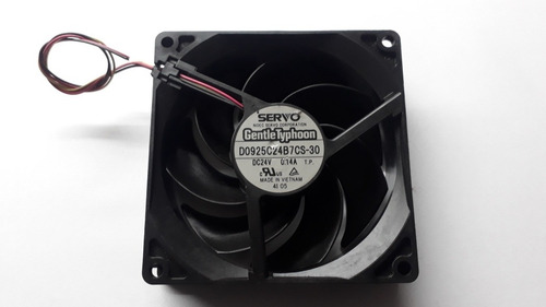 Cooler 92x92x25mm Dc24v 0.14a Nidec Servo D0925c24b7cs-30 (Usado)