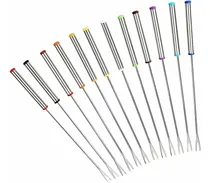 Comprar Tenedores Para Fondue De Acero Inoxidable (juego De 12)
