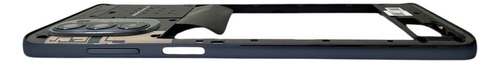 Aro Lateral Compativel Moto G62 Xt2223 Com Lente Grafite