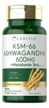 Comprar Ashwagandha Ksm66 Carlyle 70 Caps