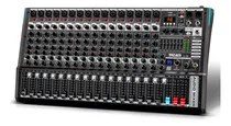 Comprar Mesa De Som Tklbls L-16 48v 18 Canais Mixer 99 Efeitos Fx Mp3 +48v Usb Pc 110-240v Estéreo De 2 Canais 16 Canais Console Mixer