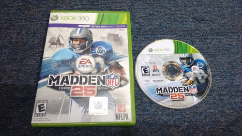 Madden Nfl 25 1989-2014 Completo Para Xbox 360,excelente