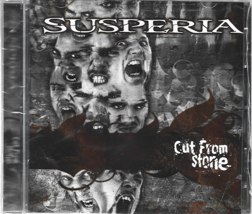 Susperia - Cut From Stone Cd Jewel Case Versión Del Álbum Estándar