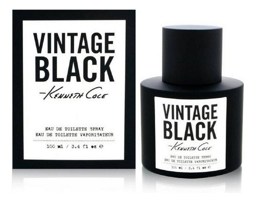 Vintage Black Caballero Kenneth Cole 100 Ml Edt
