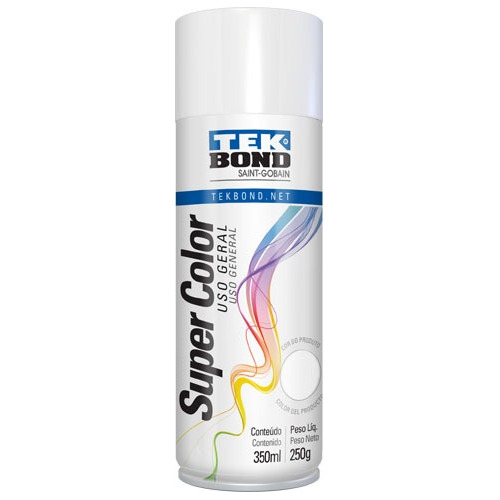 Pintura Spray Blanco Brillante Tek Bond Cod: 1060480