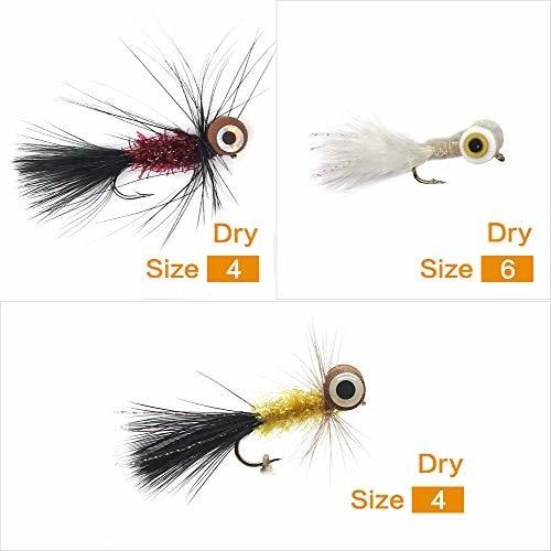 Señuelo - Yzd Pesca Con Mosca Kit De Moscas De Trucha Grande