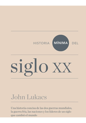 ** Historia Minima Del Siglo Xx ** John Lukacs