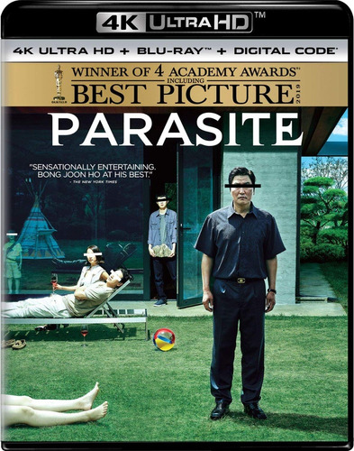 4k Ultra Hd + Blu-ray Parasite / Parasitos Subtitulos Ingles