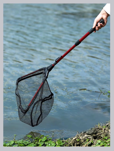 Copo Pesca Amberjack 92cm Extensible Plegable Aluminio Liviano Pejerrey Variada