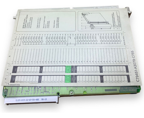 Siemens S5 6es5451-4ua14 Modulo De Salidas Digitales