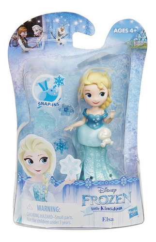 Miniatura Elsa - Frozen 2 - Little Kingdom- Hasbro