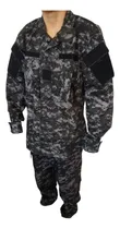 Comprar Uniforme Negro Pixelado Militar Pantalón\u002Fchaquetilla.