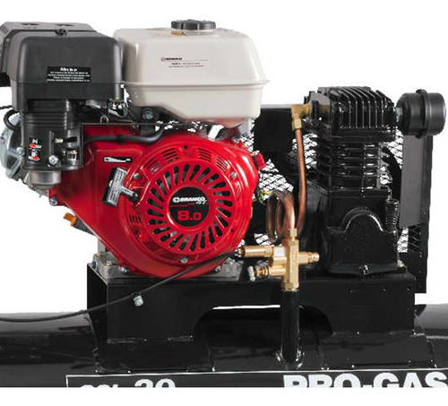 Compressor A Gasolina 8hp 20 Pes 200 Litro Schulz Pro-gas