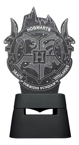 Luminária Speaker Hogwarts Cor da cúpula Preto Cor da estrutura Preto 110V/220V