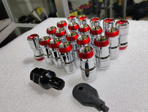 Set Tuercas Llantas Volk Racing Doble Seguridad M12* 1.5