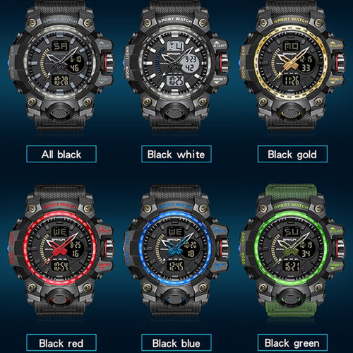 Relojes Deportivos Sencillos, Militares, Luminosos, 3132