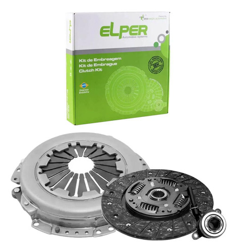 Kit Embreagem Ford Ka 1.0 12v 2013 A 2017 Elper 90367