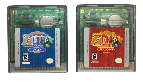 Zelda Oracle Of Seasons + Ages (Usado)
