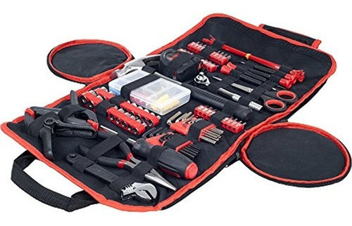 Stalwart Kit De Herramientas Hogar Auto & Oficina En Roll Up