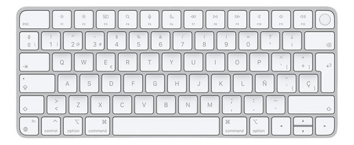 Apple Magic Keyboard Con Touch Id - Español Color del teclado Color Plata Idioma Español Latinoamérica