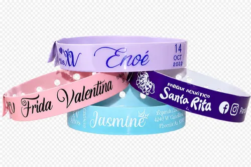 Pulseras de plástico promocional, banda de brazo de PVC para ftival, pulseras de vinilo para eventos - China Pulsera de vinilo suave, pulseras de PVC