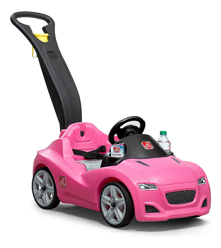 Coche Step2 Con Manija Para Llevar, Rosado