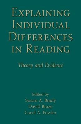 Libro Explaining Individual Differences In Reading