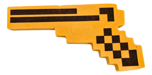 Revolver De Goma Eva Gruesa - Compatible Con Minecraft Color Rojo