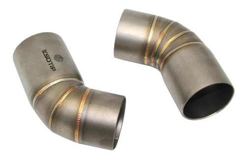 2x Tubo Medio De Escape Para Motocicleta 2x Tubo Medio De Escape Para Motocicleta