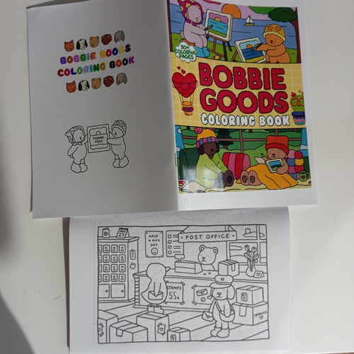 Kit Imprimible Librito Para Colorear Boobie Goods