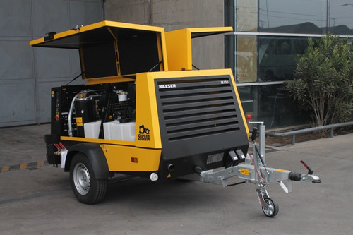 Compresor Aleman Aire 375 Cfm Kubota Kaeser M100 Motorman