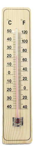 Termômetro De Ambientes Em Madeira Ideal P/ Casa Consultorio