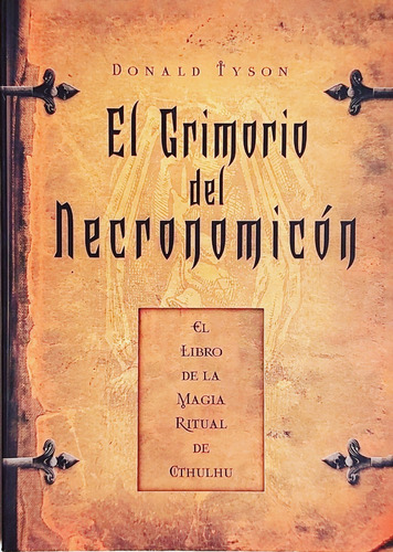 Libro El Grimorio Del Necronomicon Donald Tyson 