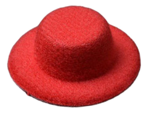 Sombrero De Casa De Muñecas 1:12, Sombrero De Juguete Rojo