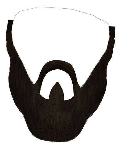 3 Disfraz De Fiesta De Bigote Barba De Franela Divertida