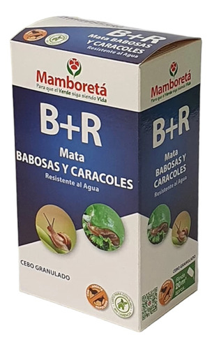 Mamboretá® B + R Molusquicida Mata Babosas Y Caracoles 100g