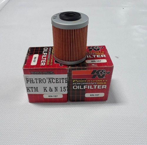 Filtro De Aceite K&n 157 Para Ktm Pequeño