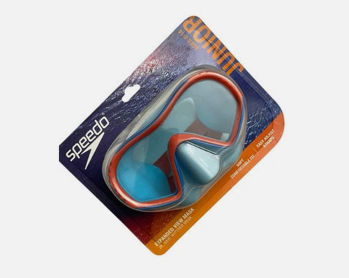 Googles View Mask Speedo, Junior 6 / 14a Azul/naranja