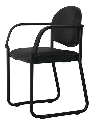 Silla Fija Apilable Trineo Oficina Tapizada Tisera Cods36