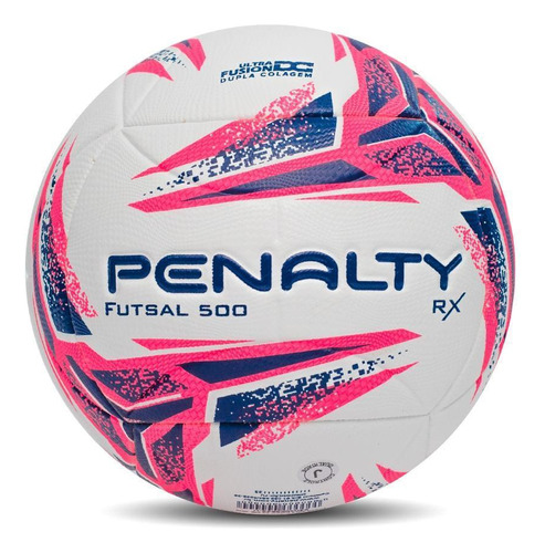 Bola Futsal Penalty Rx 500 Xxiii - Magenta Único