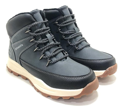 Imagen 2 de 6 de Zapatilla Botita Nene Abrigada Cordones Botanguita Reeder